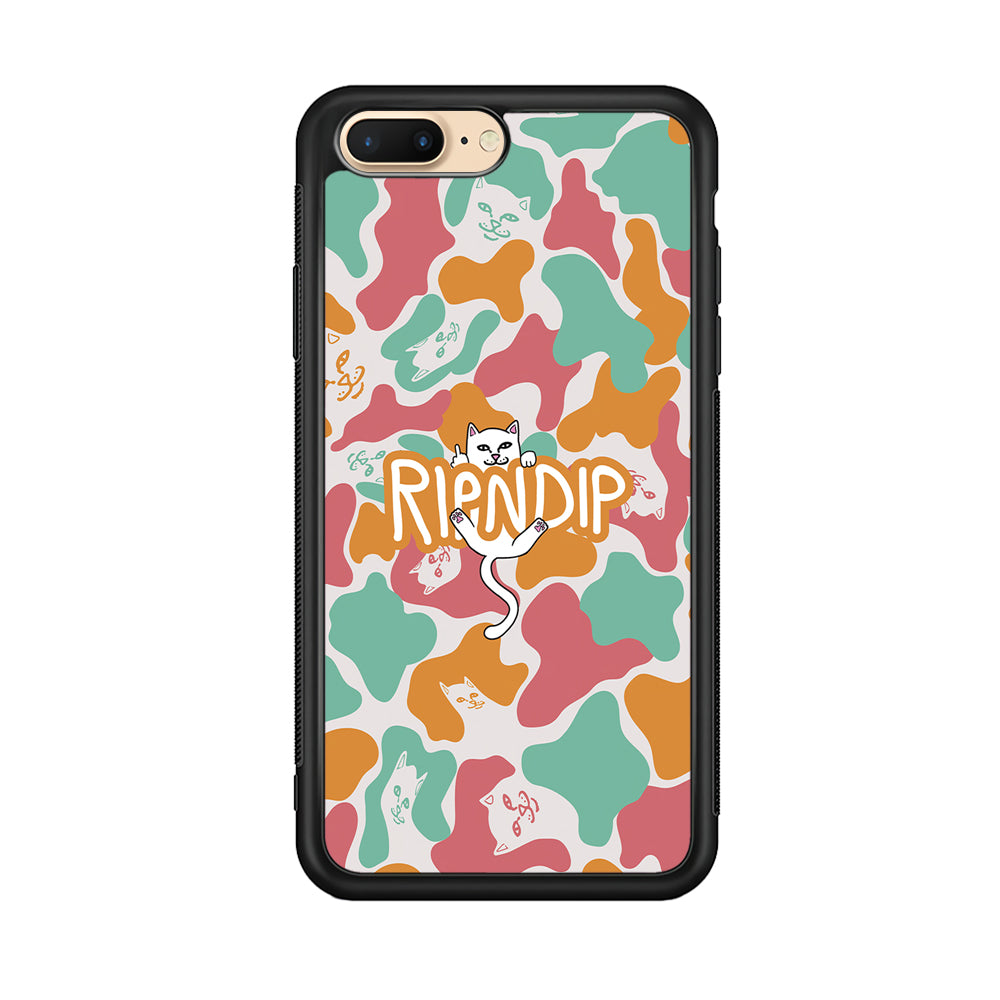 Rip N Dip Colorfull Camo iPhone 8 Plus Case | Slim Rubber Case for iPhone 8 Plus
