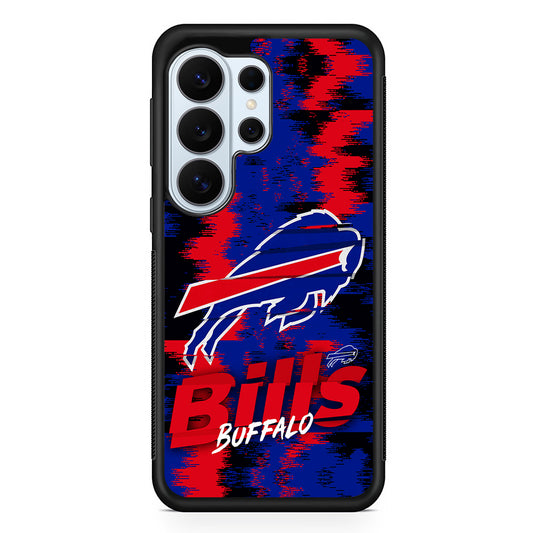 Buffalo Bills Abstract Color Samsung Galaxy S26 Ultra Case | Protective Phone Cover