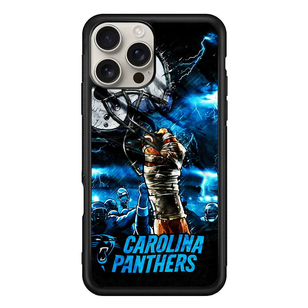 Carolina Panthers Art iPhone 16 Pro Max Case | Stylish Protective Case for iPhone 16 Pro Max