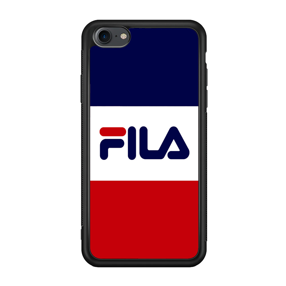 Fila Three Colors iPhone 8 Case | Slim Rubber Case for iPhone 8