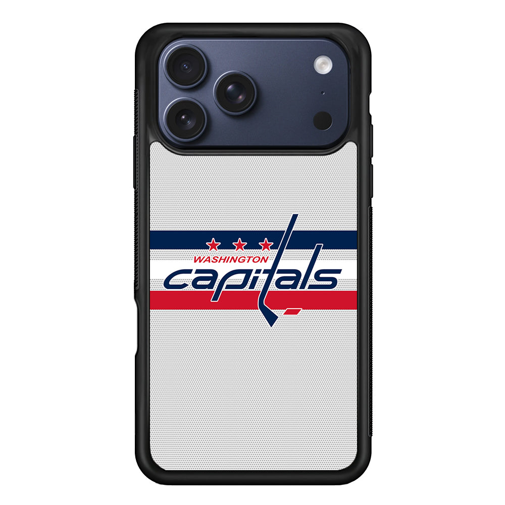 Washington Capitals Logo iPhone 17 Pro Max Case | Slim Protective Cover for iPhone 17 Pro Max