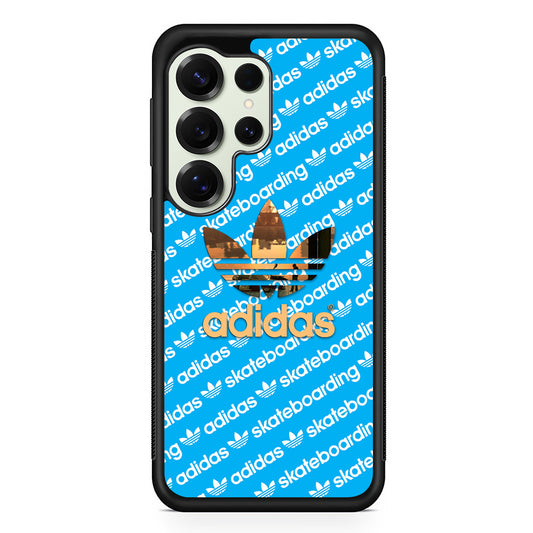 Adidas Skateboarding Patern Box Samsung Galaxy S25 Ultra Case | Durable Rubber Case for Samsung Galaxy S25 Ultra