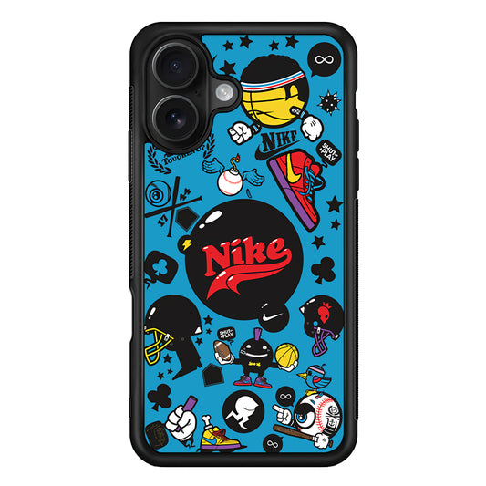 Nike Assembly of Struggle iPhone 16 Case - Oxvistore