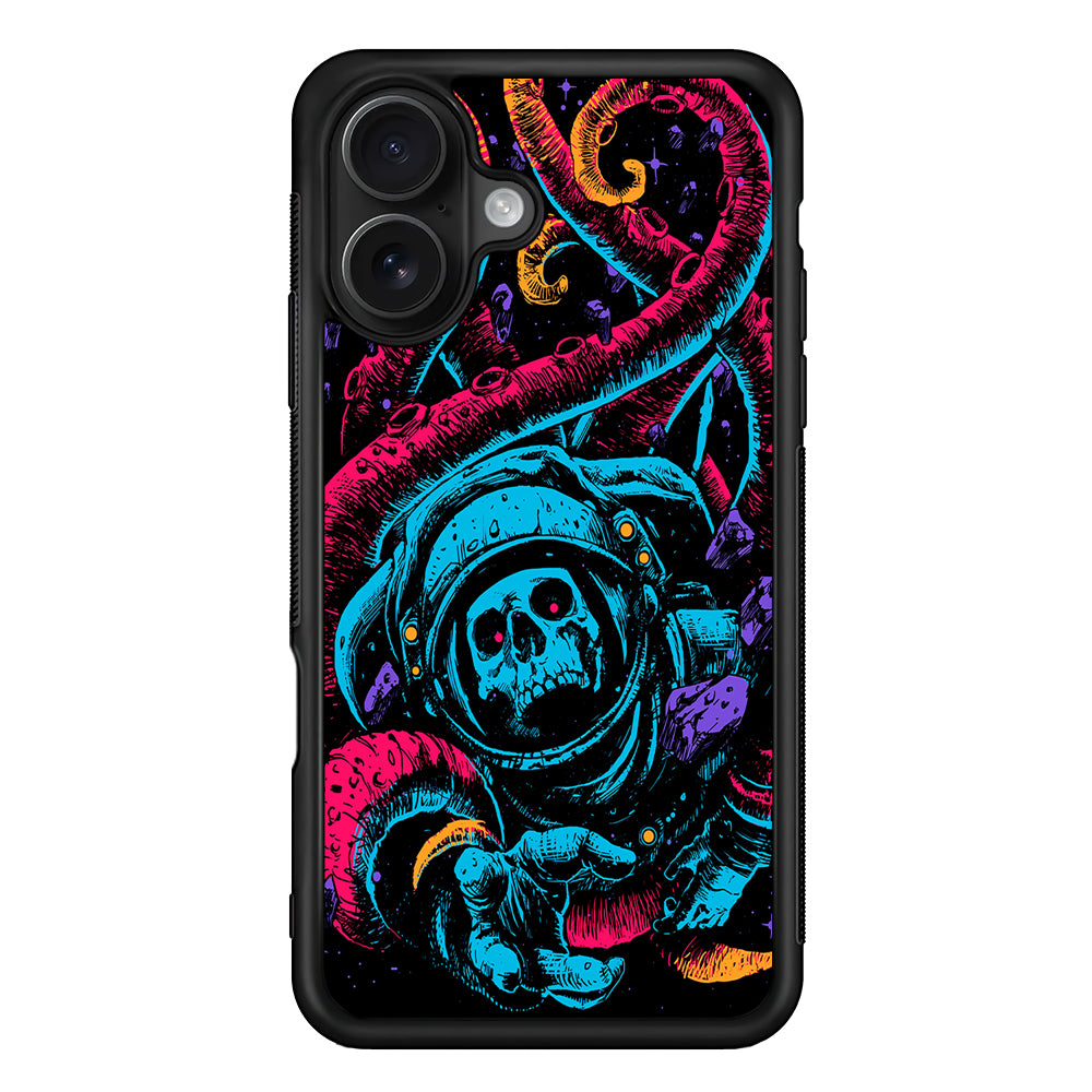 Dead Astronauts Lost in Space iPhone 16 Case - Oxvistore