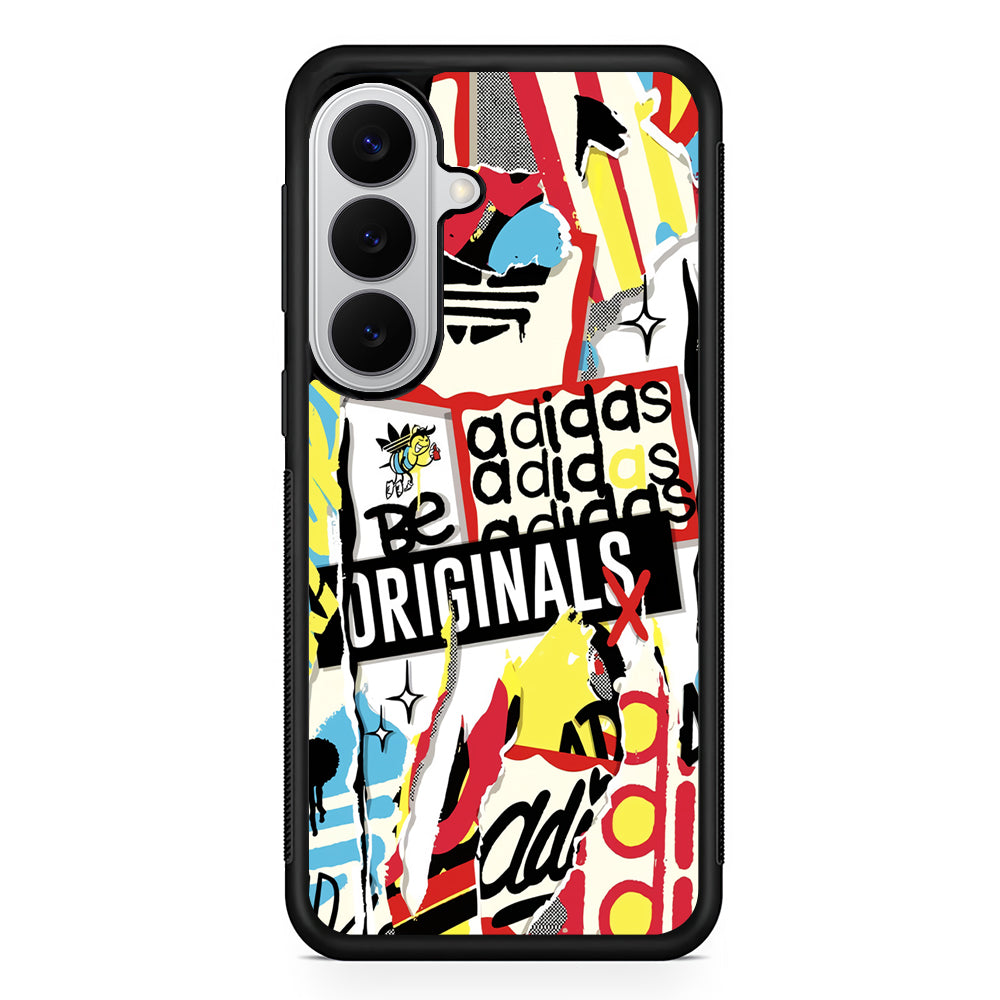 Adidas Abstract Wall Art Samsung Galaxy S26 Case | Slim Samsung Galaxy S26 Rubber Case