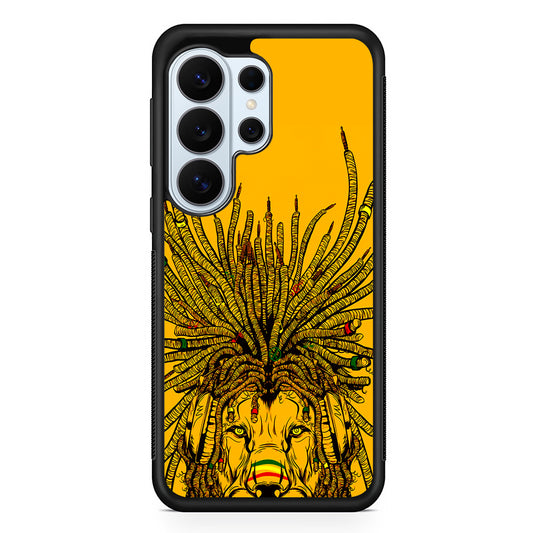Lion Reggae Yellow Art Samsung Galaxy S26 Ultra Case | Protective Phone Cover