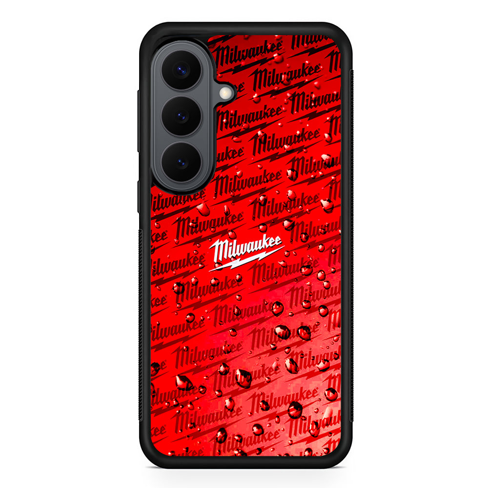 Milwaukee Tool Water Droplet Samsung Galaxy S26 Plus Case | Slim Rubber Case for Samsung Galaxy S26 Plus