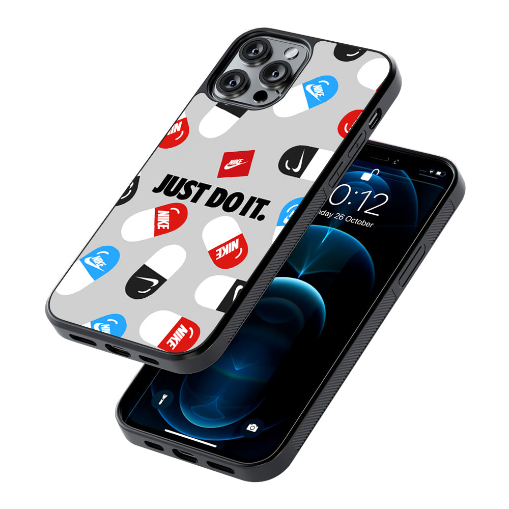 Nike Chill Pill Patern 2D Rubber Phone Case | Slim Protective Phone Case