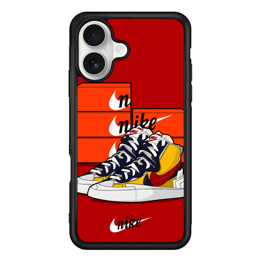 Nike Just for Collection iPhone 16 Plus Case – Slim Fit Protective Phone Case