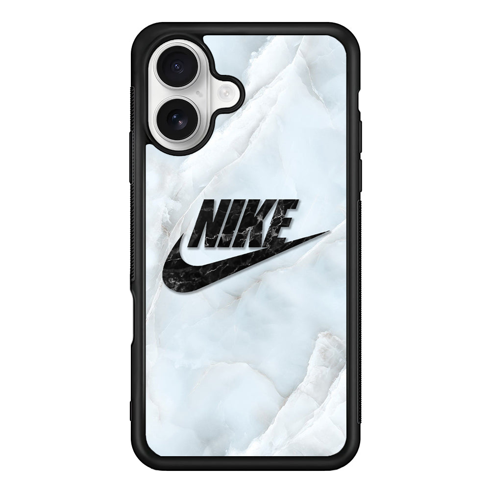 Nike Black Pearl on Shell iPhone 16 Plus Case – Slim Fit Protective Phone Case