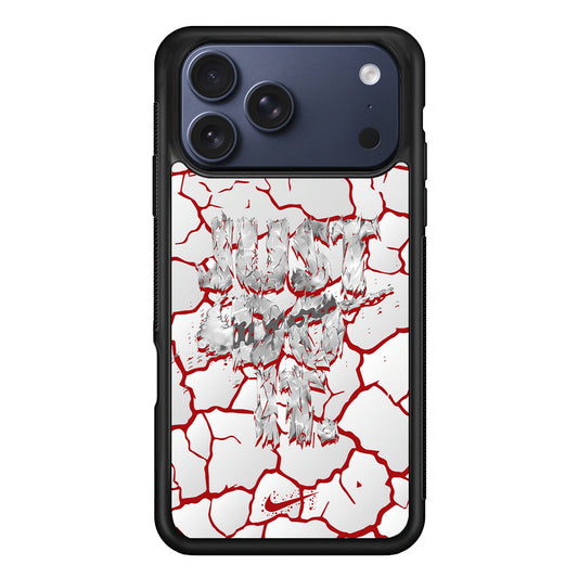 Nike On The Red Crack iPhone 17 Pro Max Case | Durable Rubber Case for iPhone 17 Pro Max