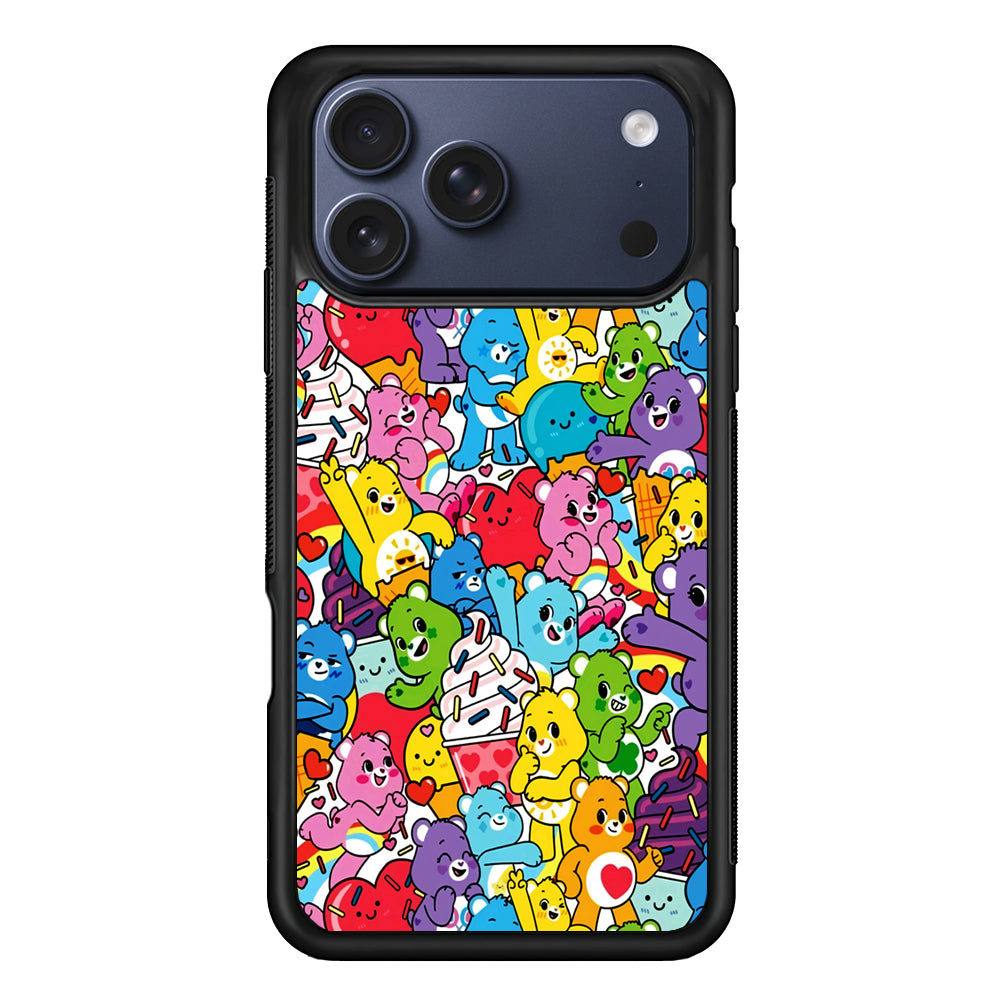 Care Bears Aesthetic Pattern iPhone 17 Pro Max Case | Slim Protective Cover for iPhone 17 Pro Max