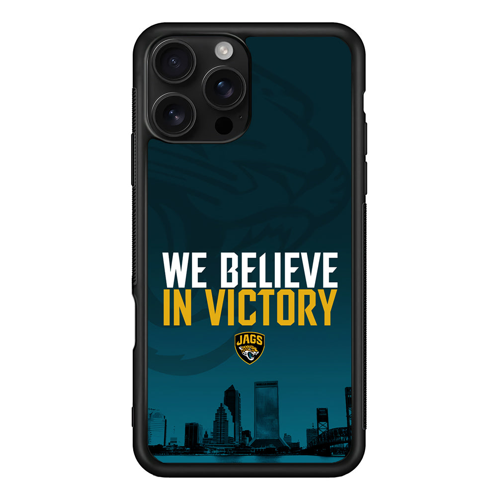 Jacksonville Jaguars Victory iPhone 16 Pro Case | Durable Protective Case for iPhone 16 Pro