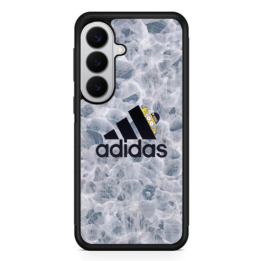 Adidas Logo with Simpson Samsung Galaxy S26 Case | Slim Samsung Galaxy S26 Rubber Case