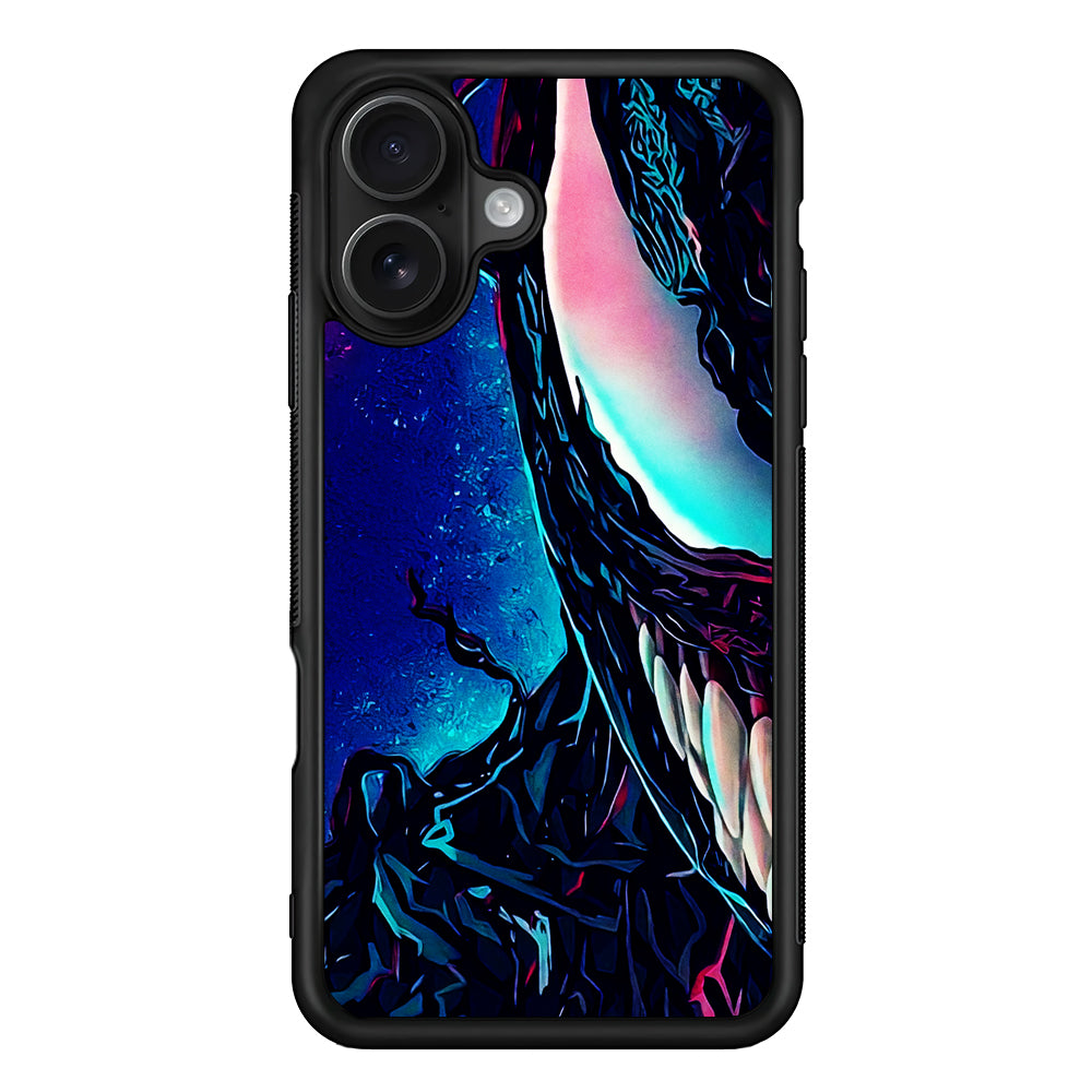 Spider Man Venom In The Night iPhone 16 Case - Oxvistore
