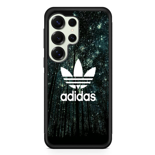 Adidas Logo Night Forest Samsung Galaxy S25 Ultra Case | Durable Rubber Case for Samsung Galaxy S25 Ultra