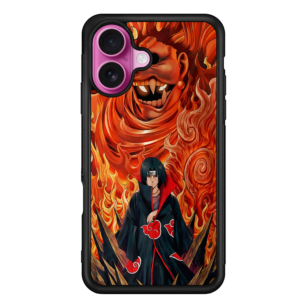Itachi Uchiha Susanoo iPhone 17 Case | Slim Protective Rubber Phone Cover