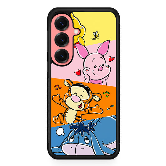 Winnie The Pooh Baby Character Samsung Galaxy S25 Case | Protective Case for Samsung Galaxy S25