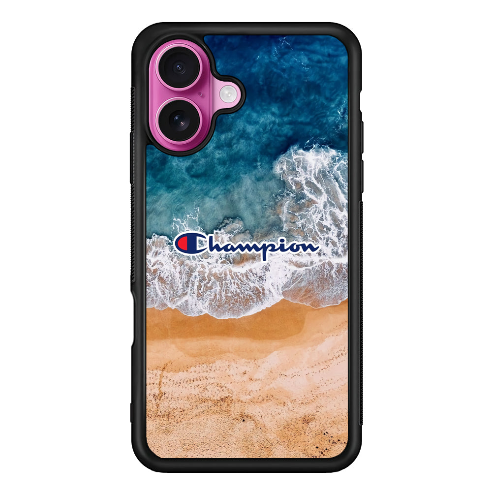 Champion Beach iPhone 17 Case | Slim Rubber Case for iPhone 17