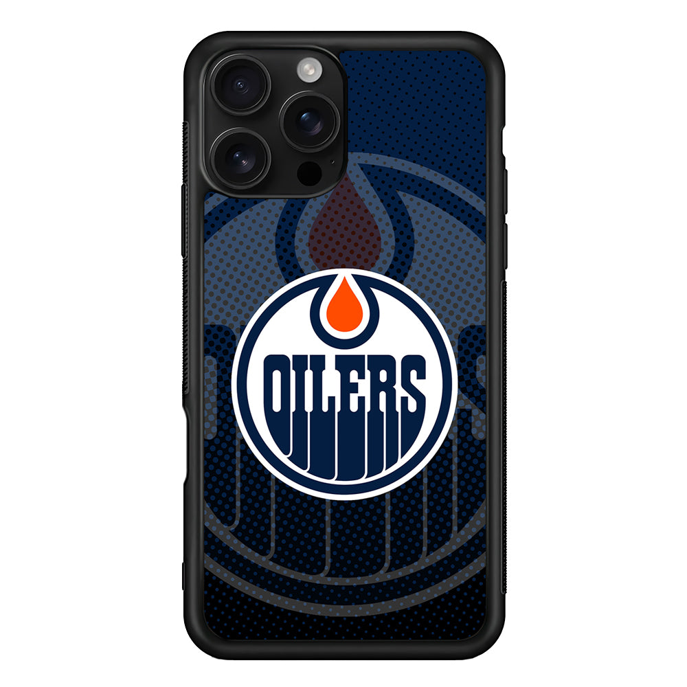 Edmonton Oilers Dot iPhone 16 Pro Case | Durable Protective Case for iPhone 16 Pro