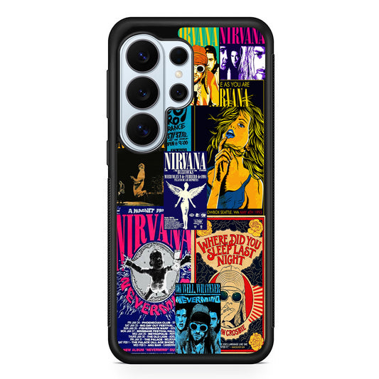 Nirvana Album Cover Collage Samsung Galaxy S26 Ultra Case | Protective Phone Cover