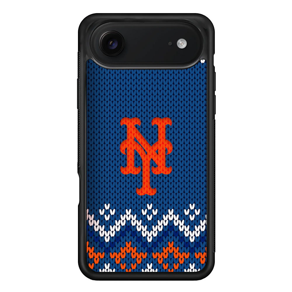 New York Mets Pattern iPhone 17 Air Case | Protective Case for iPhone 17 Air