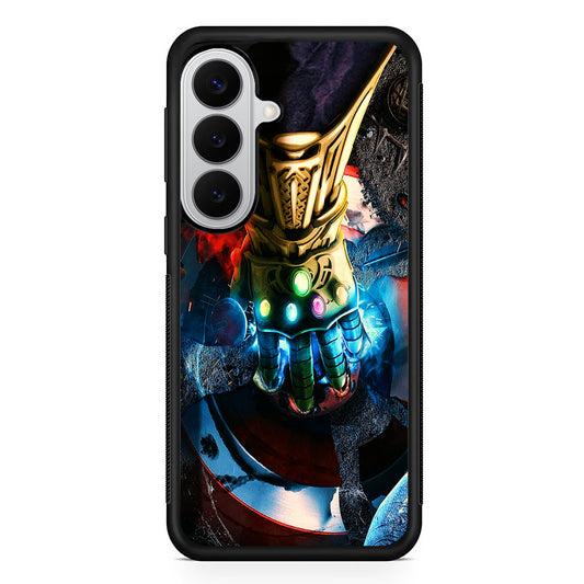 Avengers Infinity Thanos Gauntlet Samsung Galaxy S26 Case | Protective Rubber Cover