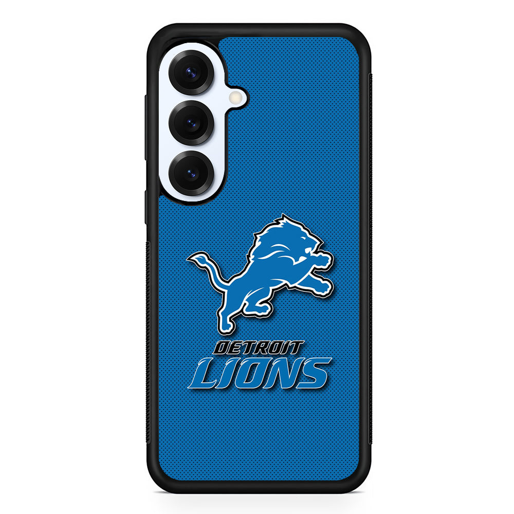 Detroit Lions Logo Samsung Galaxy S25 Plus Case | Slim Rubber Cover for Samsung Galaxy S25 Plus