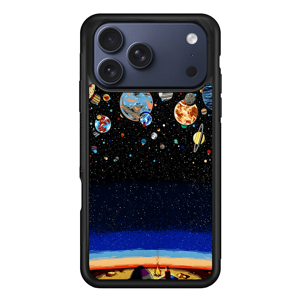 Star Night Camping iPhone 17 Pro Max Case | Slim Protective Cover for iPhone 17 Pro Max