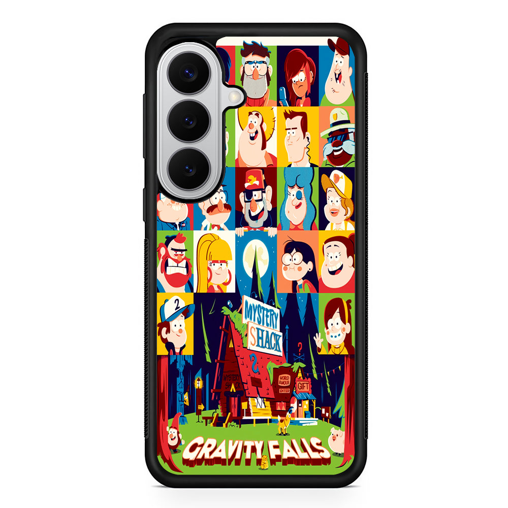The Mystery Shack Gravity Falls Samsung Galaxy S26 Case | Protective Rubber Cover