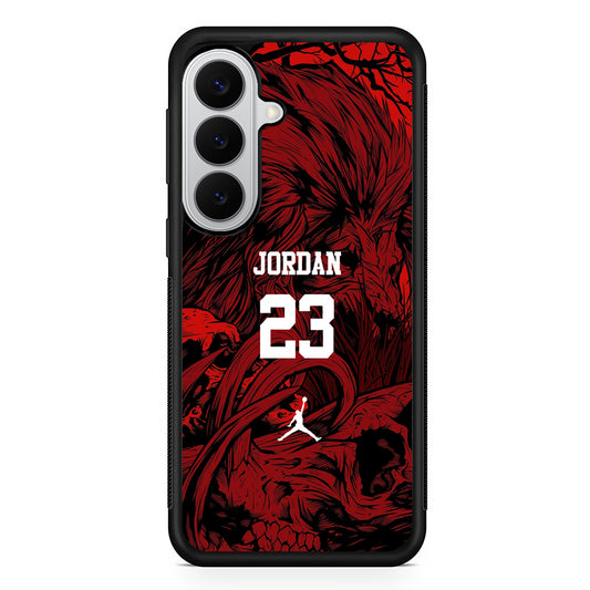 Air Jordan Lion Inside of Mind Samsung Galaxy S26 Case | Slim Samsung Galaxy S26 Rubber Case