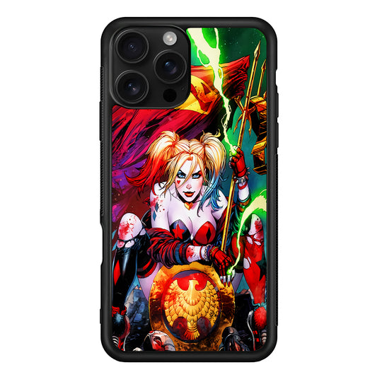 Harley Quinn Superman Flag iPhone 16 Pro Case | Durable Protective Case for iPhone 16 Pro