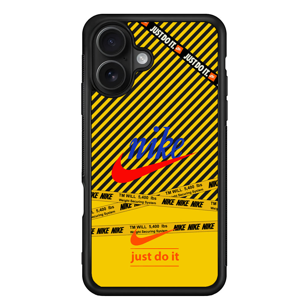 Nike Early Warning System iPhone 16 Case - Oxvistore
