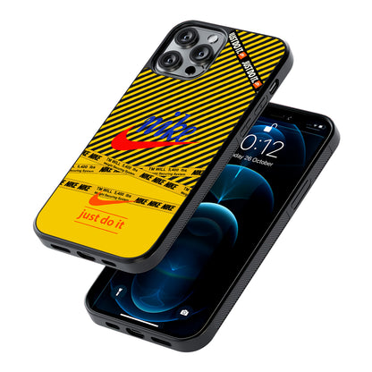 Nike Early Warning System 2D Rubber Phone Case | Slim Protective Phone Case