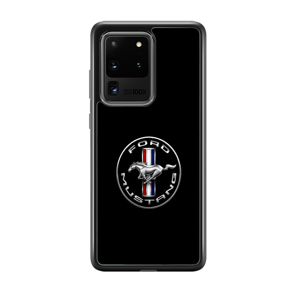 Ford Mustang Icon of Speed Samsung Galaxy S20 Ultra Case | Slim Rubber Case for Samsung Galaxy S20 Ultra