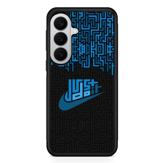 Nike Matrix of Ocean Samsung Galaxy S26 Case | Slim Samsung Galaxy S26 Rubber Case