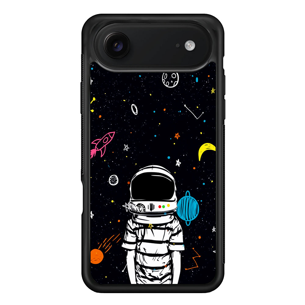 Astronaut Standing in Space iPhone 17 Air Case | Protective Case for iPhone 17 Air