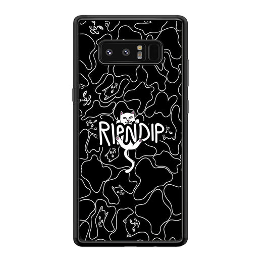 Rip N Dip Black Camo Samsung Galaxy Note 8 Case | Slim Rubber Case for Samsung Galaxy Note 8