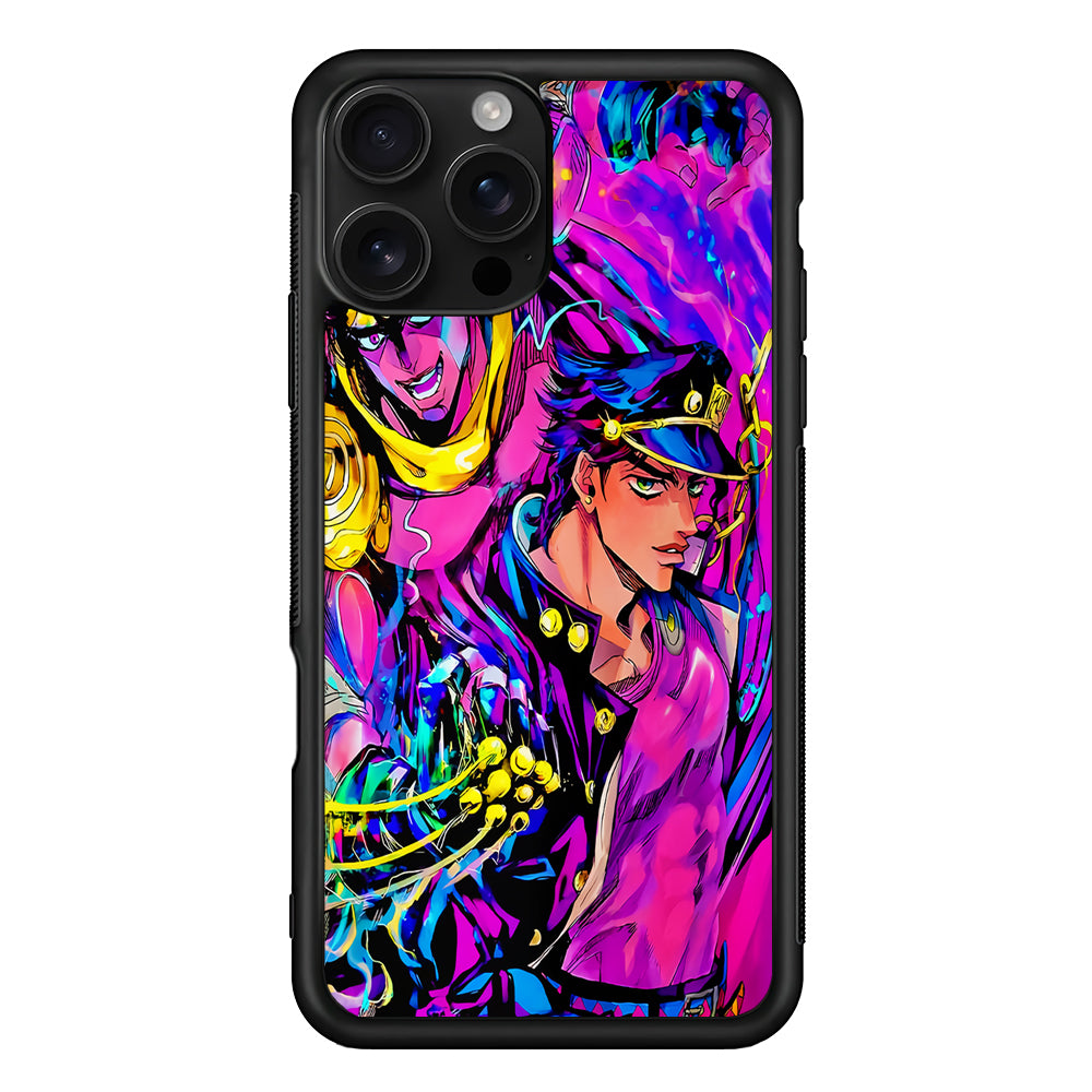 Jotaro Kujo Jojo iPhone 16 Pro Case | Durable Protective Case for iPhone 16 Pro