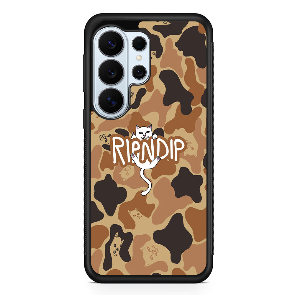 Rip N Dip Brown Camo Samsung Galaxy S26 Ultra Case | Protective Phone Cover
