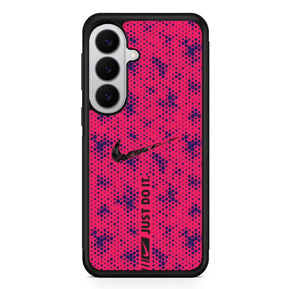 Nike Blue Honeycomb Samsung Galaxy S26 Case | Slim Samsung Galaxy S26 Rubber Case