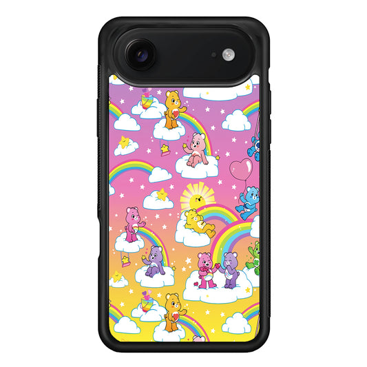 Care Bear Rainbow Pastel Trippy iPhone 17 Air Case | Protective Case for iPhone 17 Air