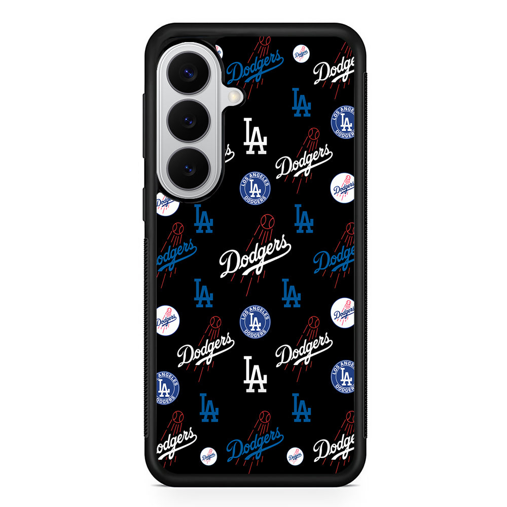 Los Angeles Dodgers Logo Samsung Galaxy S26 Case | Protective Rubber Cover