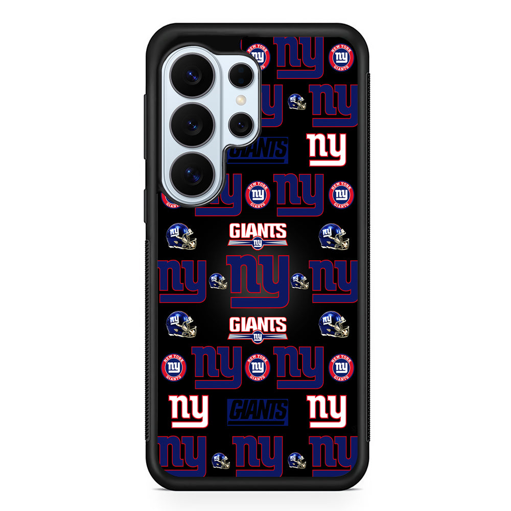 New York Giants Logo Pattern Samsung Galaxy S26 Ultra Case | Protective Phone Cover