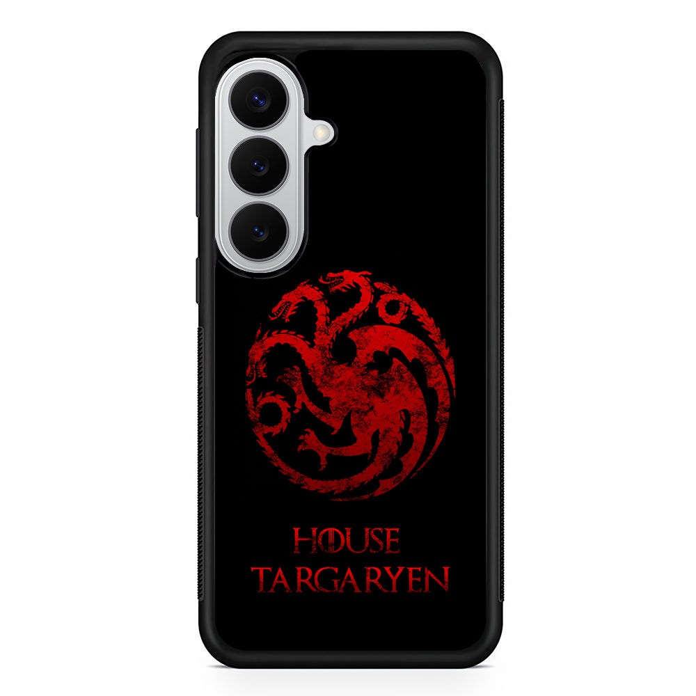 House Targaryen Symbol Samsung Galaxy S26 Case | Protective Rubber Cover