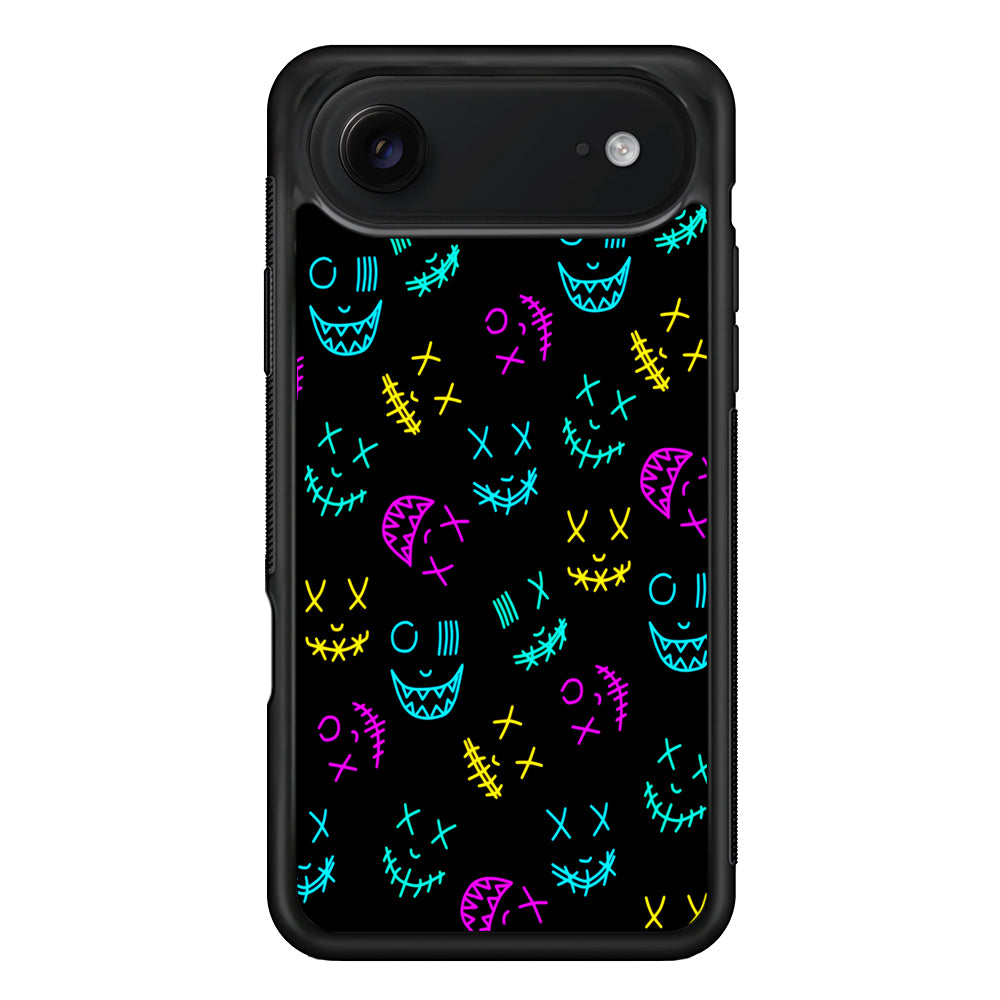 Neon Masks Smile iPhone 17 Air Case | Protective Case for iPhone 17 Air