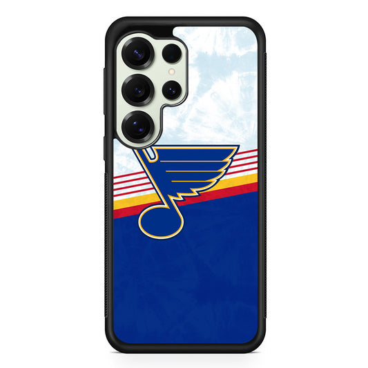 St. Louis Blues Logo Samsung Galaxy S25 Ultra Case | Durable Rubber Case for Samsung Galaxy S25 Ultra