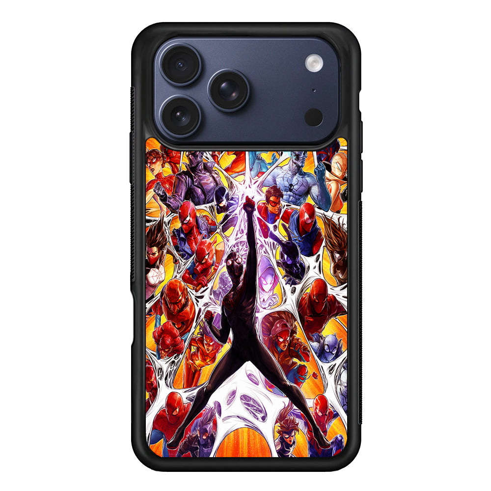 Spider-Man Multiverse Art iPhone 17 Pro Max Case | Slim Protective Cover for iPhone 17 Pro Max
