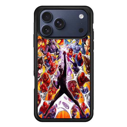 Spider-Man Multiverse Art iPhone 17 Pro Max Case | Slim Protective Cover for iPhone 17 Pro Max
