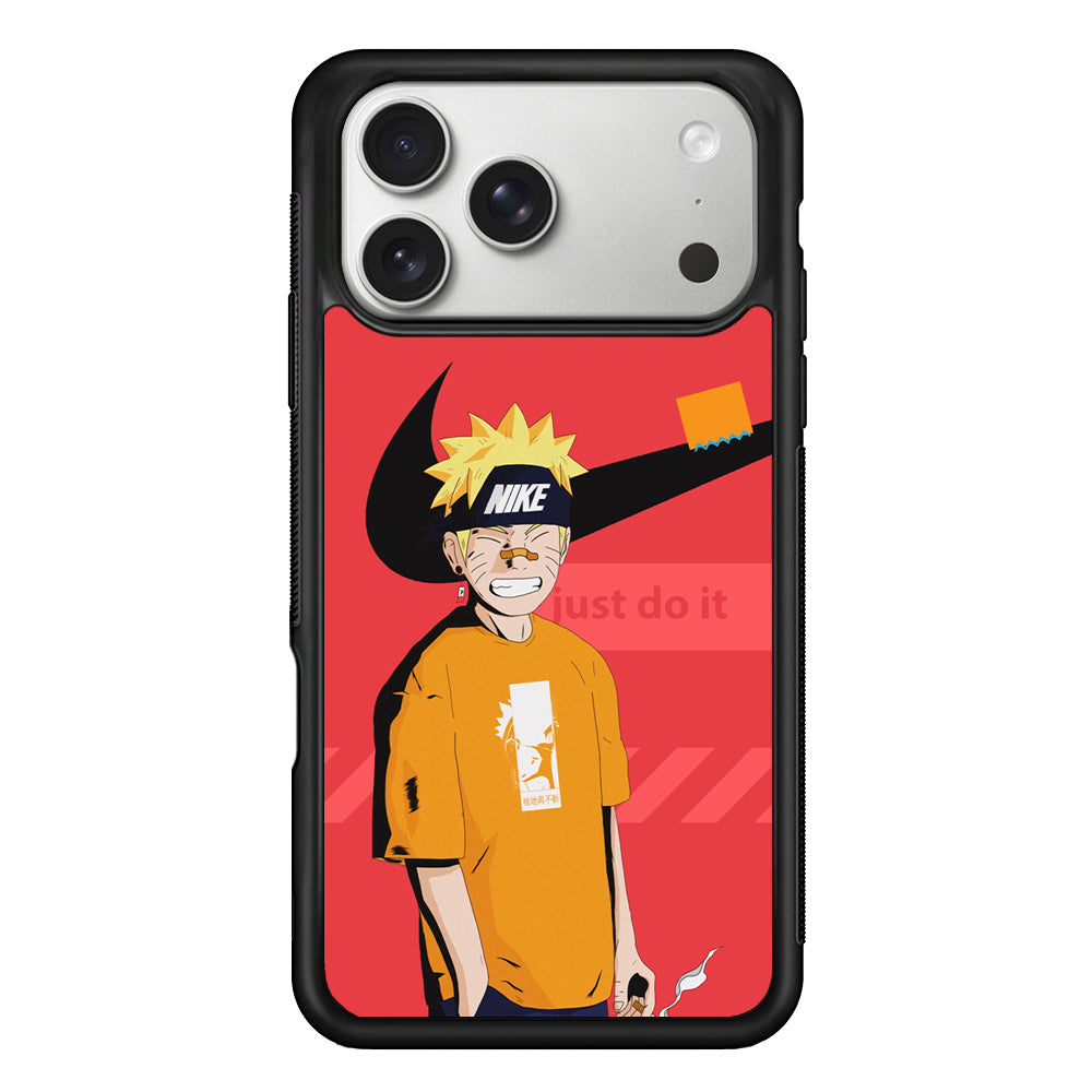Nike Cover with Naruto iPhone 17 Pro Case | Slim Protective Case for iPhone 17 Pro